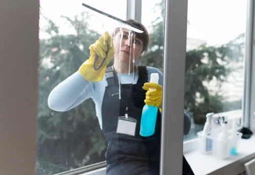 Nettoyage de vitres intérieures et extérieures à Échauffour
